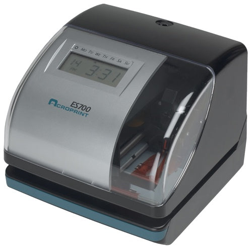 Acroprint ES700 Side-Print Electronic Time Clock & Document Stamp – Ac ...