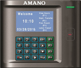Amano MTX-30 Proximity WiFi Time Recorder Terminal – Reliable Employee Time Tracking Solution