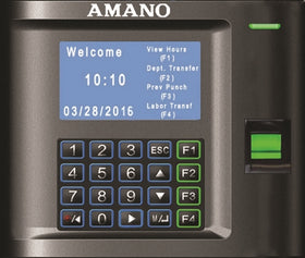 Amano MTX-30 WiFi Biometric Reader Terminal – Secure and Scalable Employee Time Tracking Solution