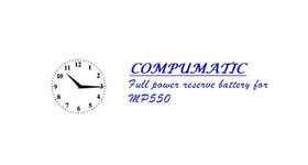 Full Power Reserve Battery for Compumatic MP550 time clock – Reliable Backup Power Solution