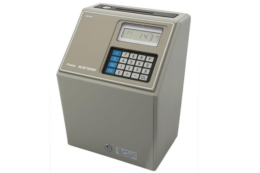 amano-mjr-7000-electronic-time-recorder-efficient-time-tracking-solution-for-businesses