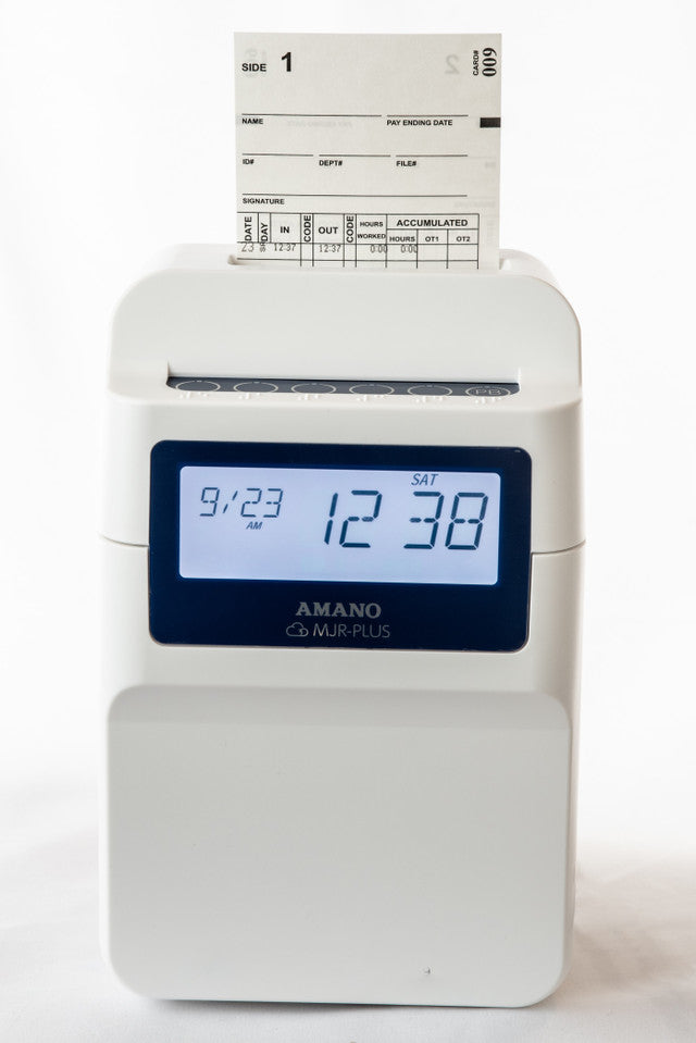 amano-mjr-plus-calculating-employee-time-clock-advanced-payroll-attendance-management-solution-front-card