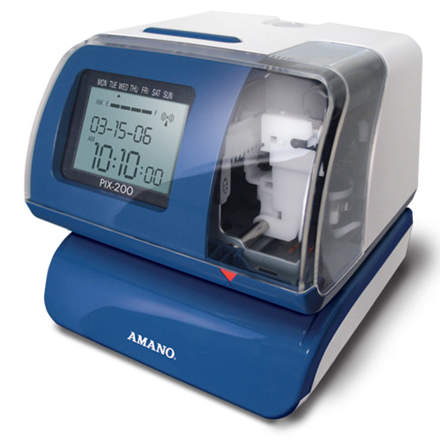 amano-pix-200-electronic-time-recorder-efficient-attendance-payroll-management-solution