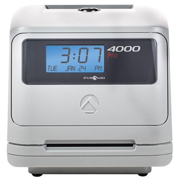 efficient-pyramid-4000-pro-auto-totaling-time-clock-for-accurate-attendance