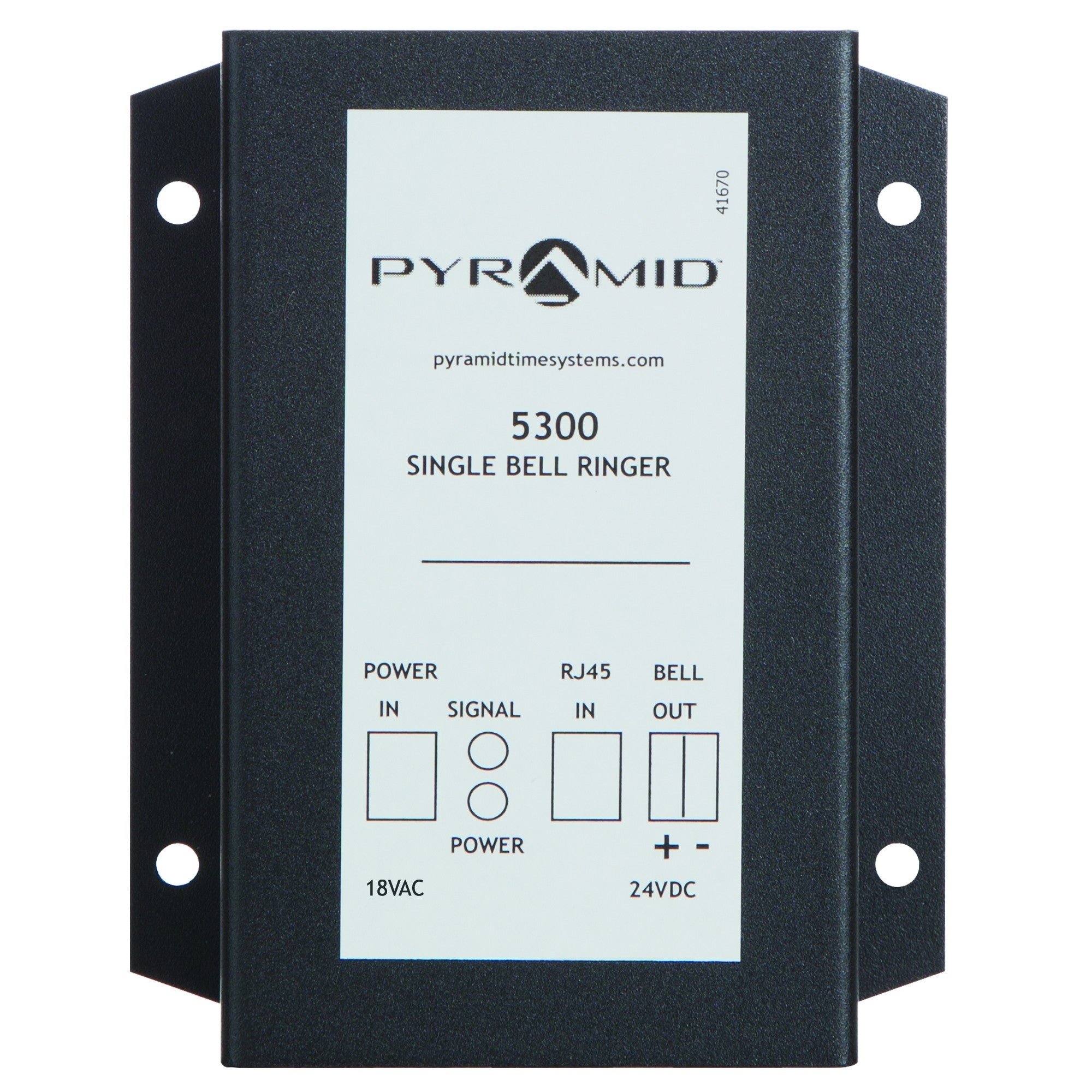 Pyramid 24VDC Single Zone Bell Ringer – Reliable Time Signaling for Wo ...