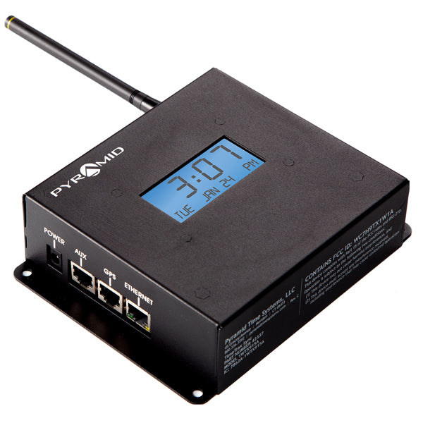 wall-mount-wireless-915mhz-rf-transmitter-with-software-accurate-time-synchronization-for-facilities-ports