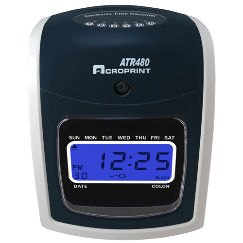 Acroprint Atr480 Totalizing Employee Time Clock