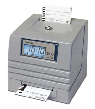 Pyramid 4000, by Pyramid technologies, time clock Pyramid 4000