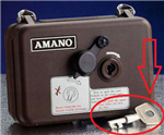 PR-334002 - Master Key for Amano PR-600 Watchman's Clock